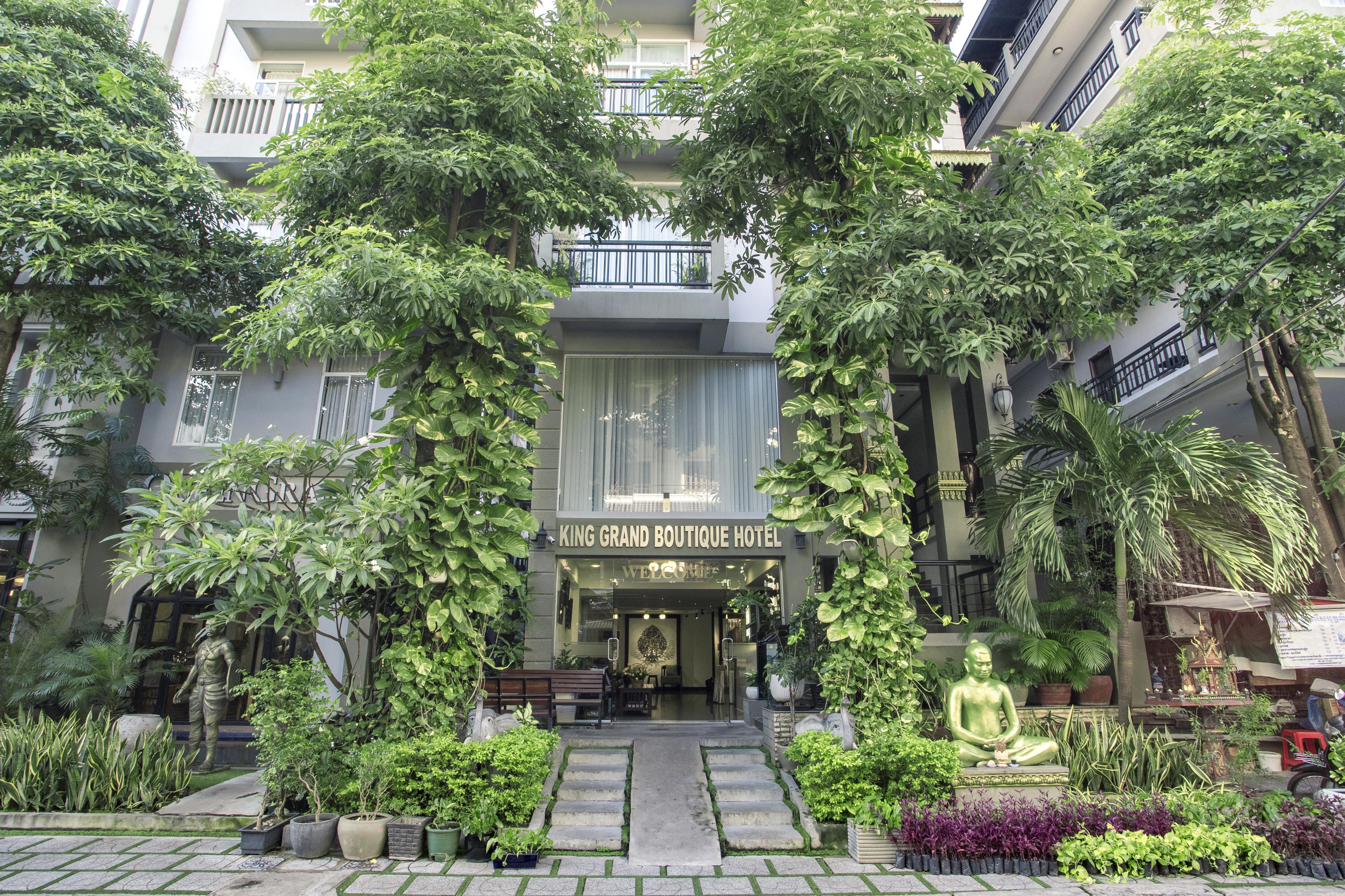 King Grand Boutique Hotel Phnom Penh Exterior foto