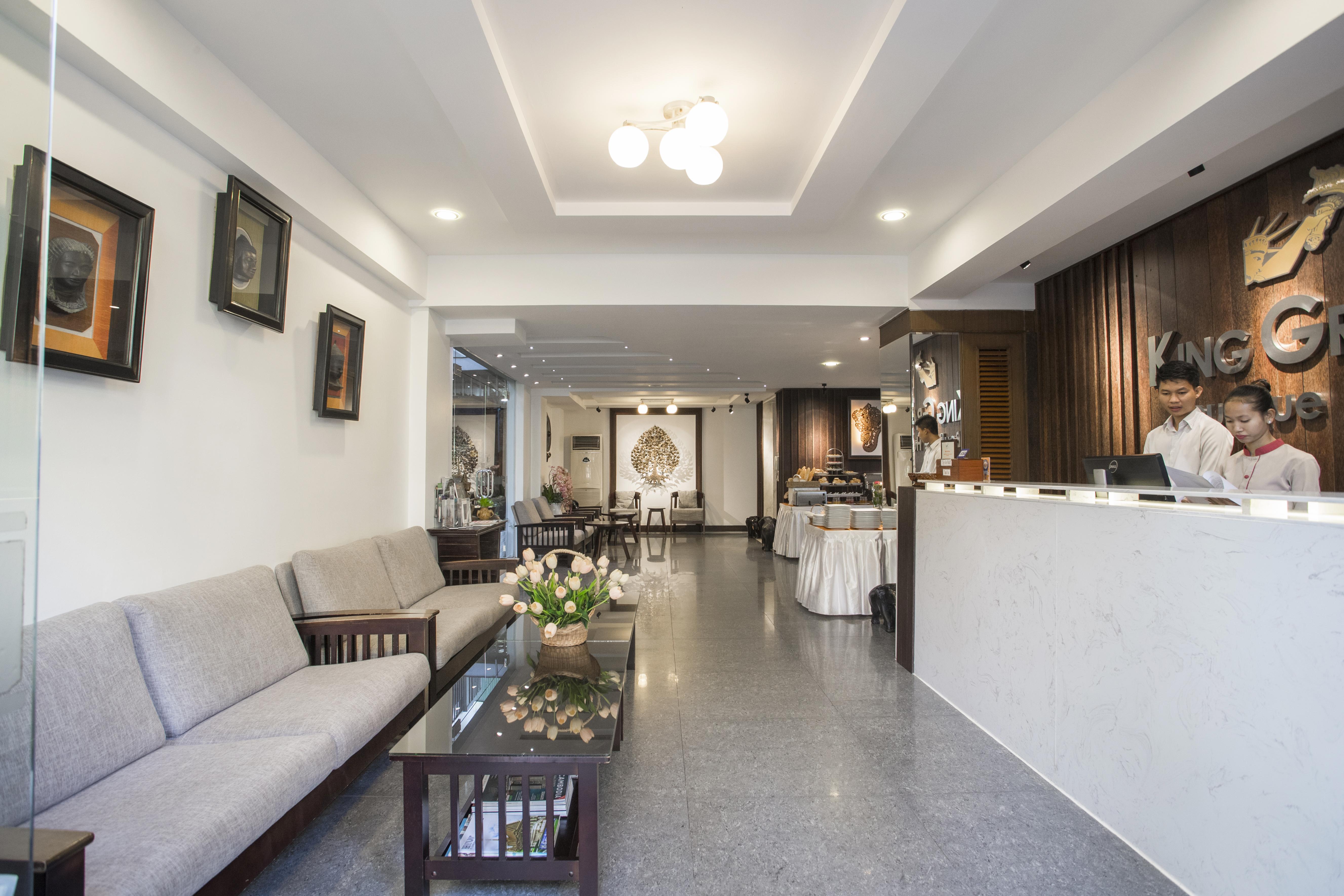 King Grand Boutique Hotel Phnom Penh Exterior foto