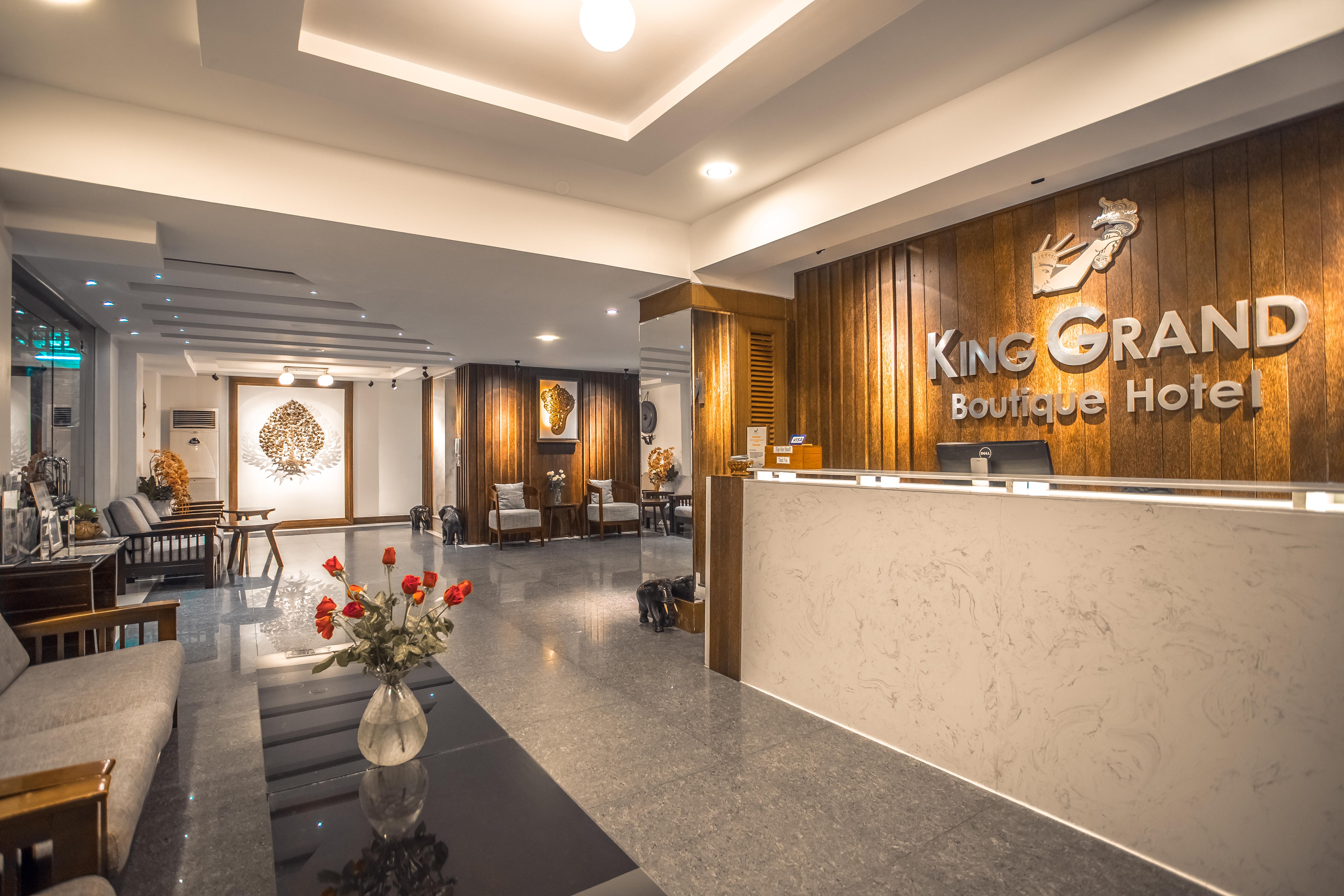 King Grand Boutique Hotel Phnom Penh Exterior foto